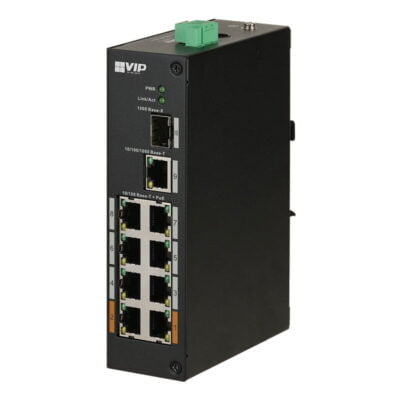 8-port Unmanaged PoE+ Switch (1 Uplink port, 1 SFP port)