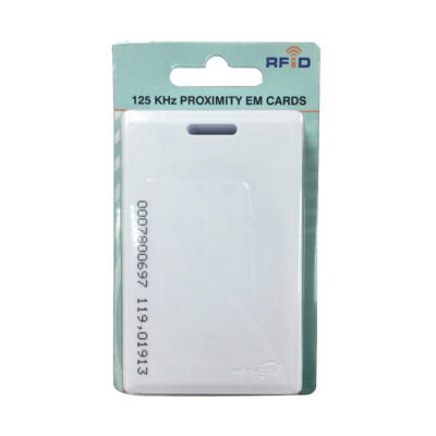 125KHz RFID Thick Proximity Cards (10 Pack)