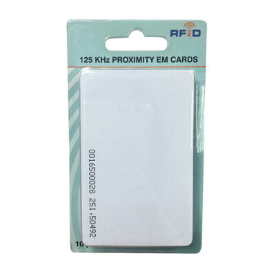 125KHz RFID Thin Proximity Cards (10 Pack)