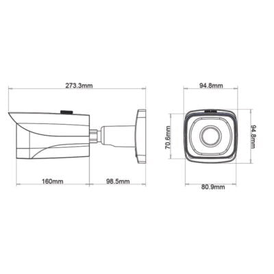 Ultimate Series 1080p WDR Motorised HDCVI Bullet