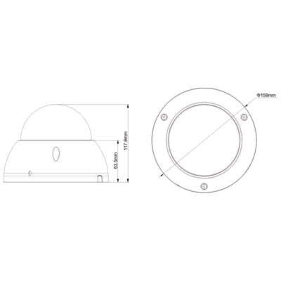 Ultimate Series 2.0MP / 1080p WDR Motorised HDCVI Dome