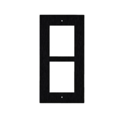 2N® IP Verso - 2 Module Flush Installation Frame - Black