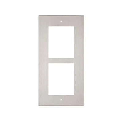 2N® IP Verso - 2 Module Flush Installation Frame - Silver