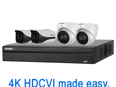 4K HDCVI Surveillance Kits