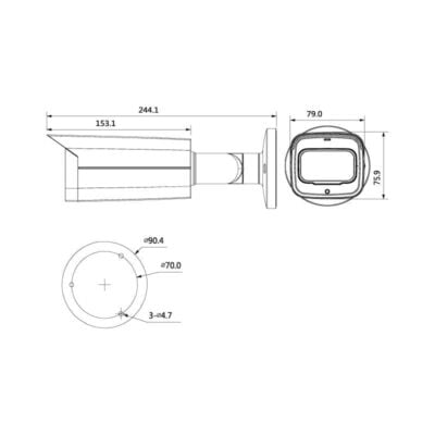 Professional Series 8.0MP WDR Motorised HDCVI Bullet - VSCVI-8BIRMG