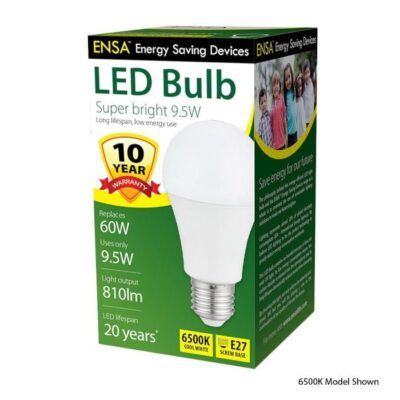 6.5W LED Light Bulb Screw (3000K) - LEDBL6WE273K