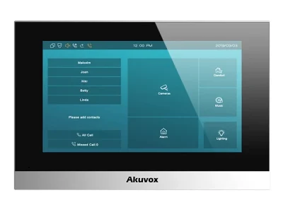 Akuvox SIP 7 inch touch video intercom monitor C313S