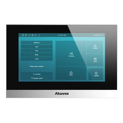 Akuvox SIP 7 inch touch video intercom monitor C313S