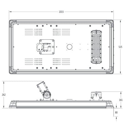 30W Microwave Sensor Solar LED Street Light - SSL-B30MC