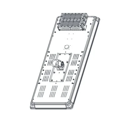 50W Microwave Sensor Solar LED Street Light - SSL-B50MC