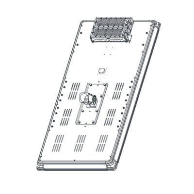 60W Microwave Sensor Solar LED Street Light - SSL-B60MC