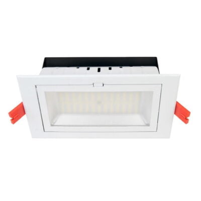 48W Premium Rectangular Adjustable LED Downlight (5500K)