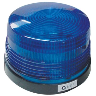 Flashing Blue Strobe Light