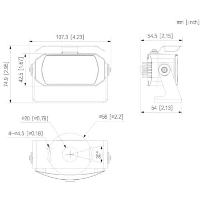 Mobile Series 1080p Fixed HDCVI Bumper Camera