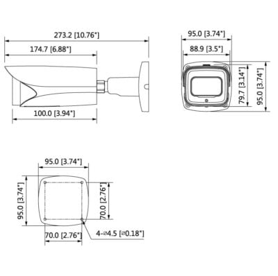 Ultimate AI Series 4.0MP Motorised Bullet