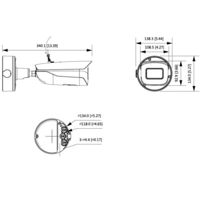 Ultimate AI Series 8.0MP Motorised Bullet