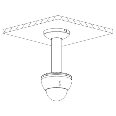 Ultimate AI Series 8.0MP Motorised Vandal Dome