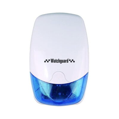 Watchguard Wired Siren (dual sound) & Strobe with Backup Battery