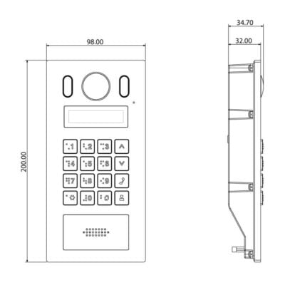 Apartment Series IP Outdoor Station