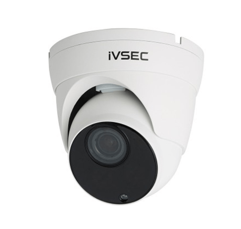 IVSEC Dome IP Cam, 5MP @ 15fps, 2.8mm - 12mm Lens, 40m IR