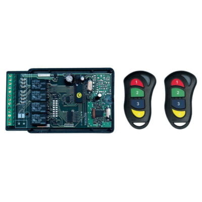 4 Channel Multi-Function Receiver / Transmitter Set - 433.92 MHz with Onboard Relays