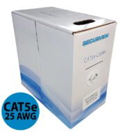 CAT5E Solid Core Cable Unshielded (Blue) - 305m Pullbox