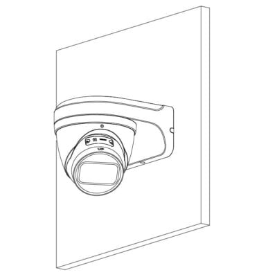 Professional Series 4.0MP Motorised Turret Dome