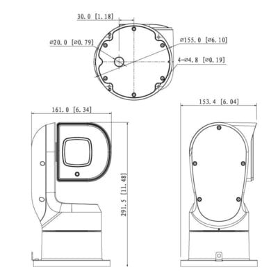 Specialist AI Series 2.0MP 25x Zoom PTZ Positioning Camera