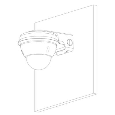 Rain Cover Dome Camera Bracket