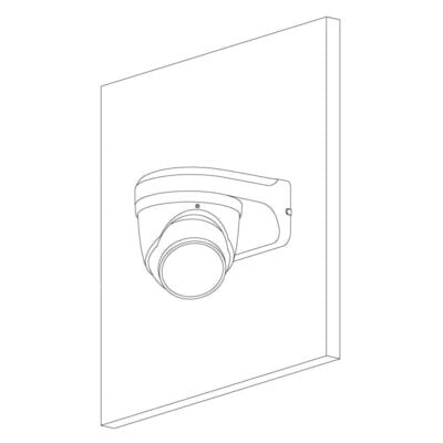 Professional AI Series 8.0MP Fixed Deterrence Turret