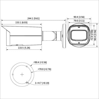 Professional Series 8.0MP Motorised Bullet