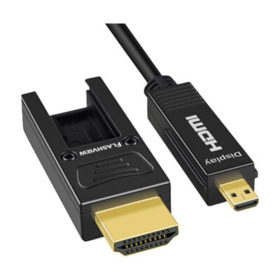 10m Optical Fibre HDMI Cable (Type D to Type A)