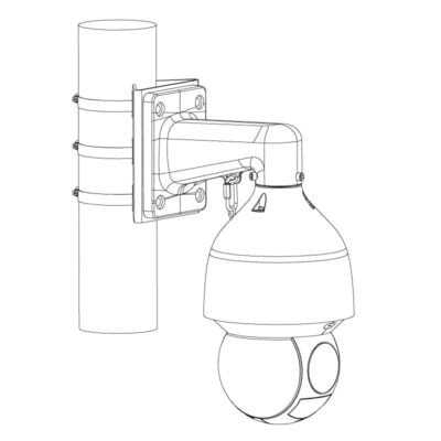 Professional AI Series 2.0MP 25x Zoom PTZ Dome