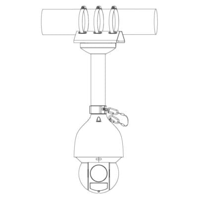 Professional AI Series 2.0MP 25x Zoom PTZ Dome