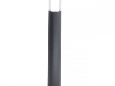 Carlo 6W Round LED Bollard (Black)