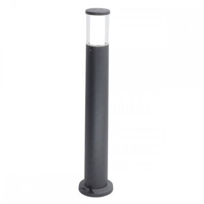 Carlo 6W Round LED Bollard (Black)