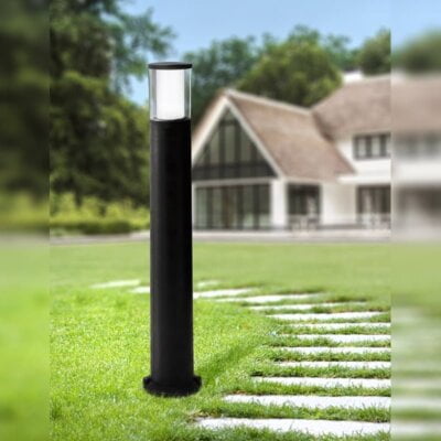 Carlo 6W Round LED Bollard (Grey)