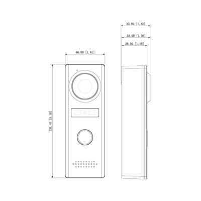 Entry Series Standalone Analogue Intercom Kit - INTKIT-A1