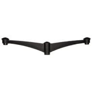 Pilar Pole Bracket - Double (Black)