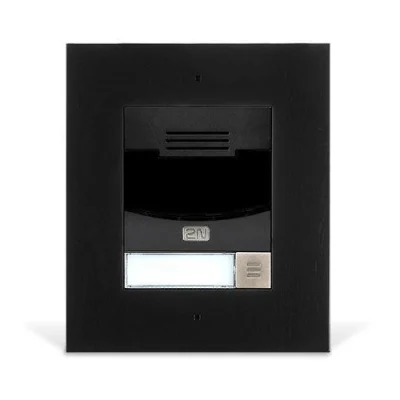 2N® IP Solo with camera, flush mount - Black