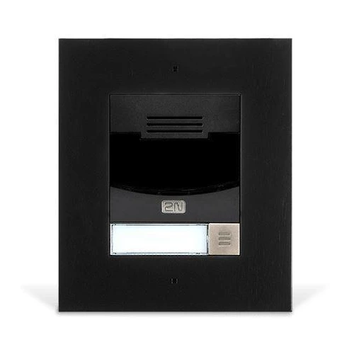 2N® IP Solo without camera, flush mount - Black