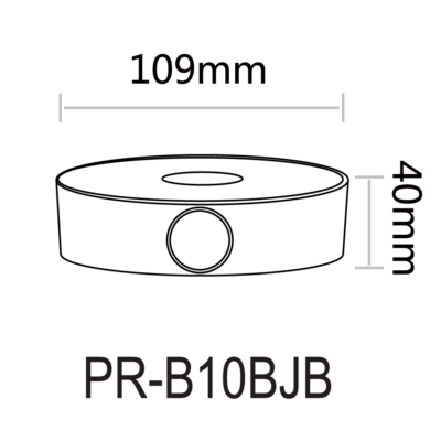 Junction Box For IP Cameras - PR-B10BJB