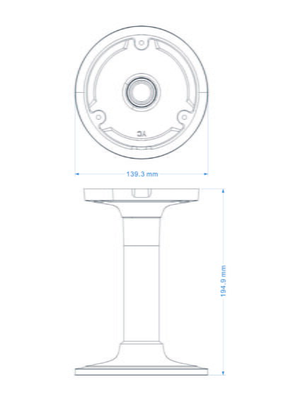 Large Straight Bracket - PR-CB14