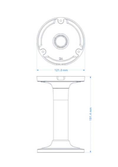 Small Straight Bracket - PR-CB12