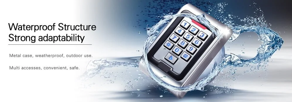 Standalone Heavy Duty IP68 Keypad with 13.56MHz RFID