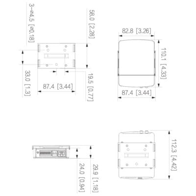 Pinhole Series 4.0MP Pinhole Camera - Main Module