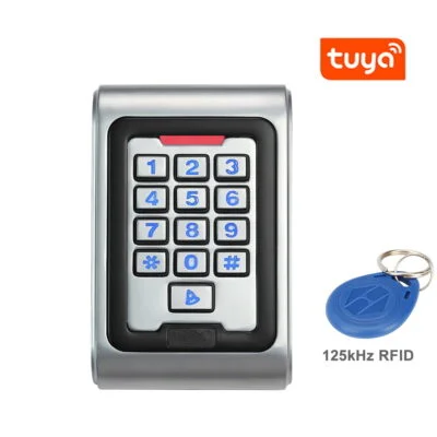 Standalone Heavy Duty IP68 Keypad with 125KHz RFID and WiFi (Tuya)