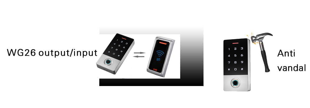 Standalone Touch IP68 Keypad with 125KHz RFID, Fingerprint Access, and WiFi (Tuya)