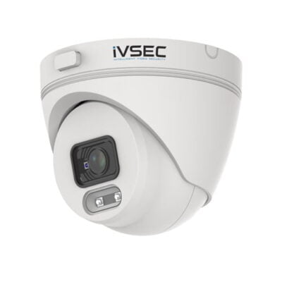 IVSEC Dome IP Cam, 4MP, 2.8mm Lens, IP66, 20m IR, Smart MD