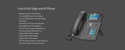 Fanvil X5U High-end IP Phone